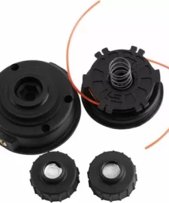 Tête De Débroussailleuse -Tête De Coupe, Ensemble De Cordes De Débroussailleuse à Herbe Têtes De Coupe Pour Homelite ST155 ST165 ST285 -GALOZZOIT