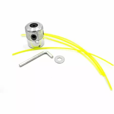 REGALOS Tête à Double Fil En Aluminium Pour Coupe-bordures/débroussailleuse Avec Ses Accessoires Et Fil De Coupe En Nylon, Logement Pour Réception M8 M10 6 REGALOS Tête à Double Fil En Aluminium Pour Coupe-bordures/débroussailleuse Avec Ses Accessoires Et Fil De Coupe En Nylon, Logement Pour Réception M8 M10 – Image 4