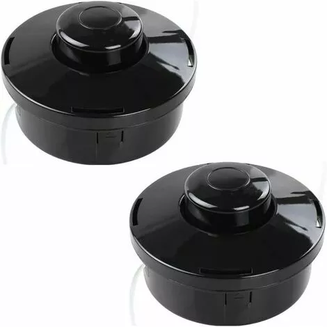 REGALI 2pcs Tête à Double Filetage Pour Tondeuse à Gazon Bobine De Rechange Universelle En Nylon Et Tête De Coupe M10 X 1,25 3 REGALI 2pcs Tête à Double Filetage Pour Tondeuse à Gazon Bobine De Rechange Universelle En Nylon Et Tête De Coupe M10 X 1,25