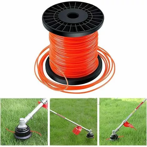 Cisea 2.4 Mm X 100 M Nylon Fil De Coupe,Forme D'étoile Débroussailleuse Bobine Avec Compatibilité élevée Et Des Performances Coupe Parfaites Pour Jardin Accessoires Tondeuse 4 Cisea 2.4 Mm X 100 M Nylon Fil De Coupe,Forme D'étoile Débroussailleuse Bobine Avec Compatibilité élevée Et Des Performances Coupe Parfaites Pour Jardin Accessoires Tondeuse – Image 2