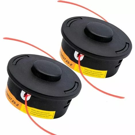 ENLENK Tête Faucheuse Pour Stihl Auto Cut 25-2, Tête De Coupe Fits Débroussailleuse Modèle Stihl FS, KM Series(2 Pièces) 3 ENLENK Tête Faucheuse Pour Stihl Auto Cut 25-2, Tête De Coupe Fits Débroussailleuse Modèle Stihl FS, KM Series(2 Pièces)