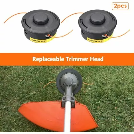 ENLENK Tête Faucheuse Pour Stihl Auto Cut 25-2, Tête De Coupe Fits Débroussailleuse Modèle Stihl FS, KM Series(2 Pièces) 6 ENLENK Tête Faucheuse Pour Stihl Auto Cut 25-2, Tête De Coupe Fits Débroussailleuse Modèle Stihl FS, KM Series(2 Pièces) – Image 4