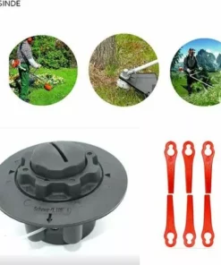 ECHOO FSE 60 Têtes De Coupe Pour Stihl FSE71 FSE81 FS38 FS40 FS45 FS46 FS50 Viking TE600 TE700 TE1000 AutoCut C5-2 Numéro De Référence 4006 710 2103 4006 710 2106 + Lame En Plastique