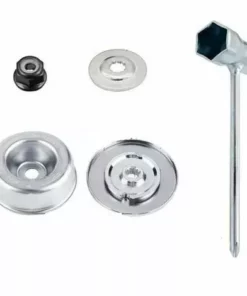 LLOVE 4pcs / Set Pièces Et Accessoires Pour Tondeuses Pour STIHL FS55 FS56 FS120 FS130 FS130R FS200 FS200R FS250, Haute Qualité En Métal Lame Pour STIHL Débroussailleuse Lame Fixation Remplacement Kit