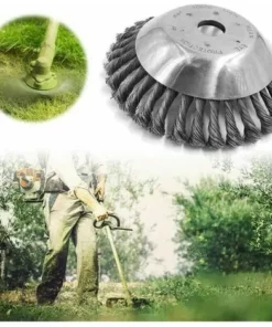 QERSTA Brosse à Mauvaises Herbes Débroussailleuse Coupeur Tête Pour Débroussailleuse Brosse Ronde Pour Débroussailleuse (6") 9 QERSTA Brosse à Mauvaises Herbes Débroussailleuse Coupeur Tête Pour Débroussailleuse Brosse Ronde Pour Débroussailleuse (6") -Débroussailleuse Soldes Magasin 67646524 3