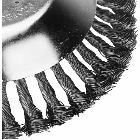 ENLENK Brosse De Débroussailleuse à Gazon, 150x25.4mm Brosse à Désherber Ronde Pour éliminer Les Mauvaises Herbes, Tête Brosse Rotative Avec Roue En Fil D'acier Massif Pour Jardin Agriculture(6 Pouce) 6 ENLENK Brosse De Débroussailleuse à Gazon, 150x25.4mm Brosse à Désherber Ronde Pour éliminer Les Mauvaises Herbes, Tête Brosse Rotative Avec Roue En Fil D'acier Massif Pour Jardin Agriculture(6 Pouce) – Image 4