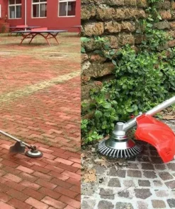 ENLENK Brosse De Débroussailleuse à Gazon, 150x25.4mm Brosse à Désherber Ronde Pour éliminer Les Mauvaises Herbes, Tête Brosse Rotative Avec Roue En Fil D'acier Massif Pour Jardin Agriculture(6 Pouce) 11 ENLENK Brosse De Débroussailleuse à Gazon, 150x25.4mm Brosse à Désherber Ronde Pour éliminer Les Mauvaises Herbes, Tête Brosse Rotative Avec Roue En Fil D'acier Massif Pour Jardin Agriculture(6 Pouce) -Débroussailleuse Soldes Magasin 67677865 5