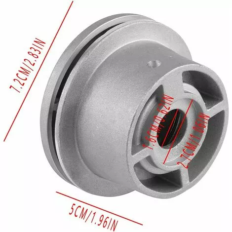 ENLENK Tête De Fil En Aluminium, Tête De Coupe Universelle à 4 Fils, Tête De Tondeuse à Gazon En Aluminium, Tête De Tondeuse à Gazon, Tête De Débroussailleuse Pour Jardin, Pelouse, Cour 5 ENLENK Tête De Fil En Aluminium, Tête De Coupe Universelle à 4 Fils, Tête De Tondeuse à Gazon En Aluminium, Tête De Tondeuse à Gazon, Tête De Débroussailleuse Pour Jardin, Pelouse, Cour – Image 3