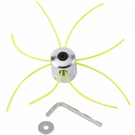 FLYME Têtes Pour Débroussailleuses Universelle En Aluminium Les Accessoires De Débroussailleuse Tête De Trimmer 5 FLYME Têtes Pour Débroussailleuses Universelle En Aluminium Les Accessoires De Débroussailleuse Tête De Trimmer – Image 3