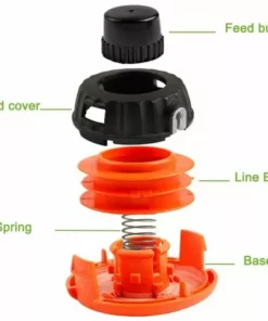 FLYME Tête De Coupe Extérieure P25 Pour B26Ps T26Cs MT260CLS -Débroussailleuse Soldes Magasin 67811740 3