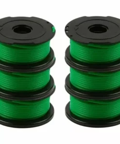 FLYME Lot De 6 Bobines Vertes Pour Débroussailleuses GL7033 GL8033 GL9035 A6482