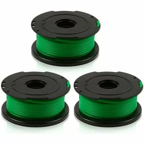 FLYME Lot De 6 Bobines Vertes Pour Débroussailleuses GL7033 GL8033 GL9035 A6482 5 FLYME Lot De 6 Bobines Vertes Pour Débroussailleuses GL7033 GL8033 GL9035 A6482 – Image 4