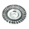 YOOUYIDA Tête Universelle De Coupe-Herbe De Brosse De Roue De Fil D'acier, Coupe-Bordures De Jardin Tête De Coupe De Brosse De Mauvaises Herbes De Jardin (1 Pièce，6 Pouces) -Débroussailleuse Soldes Magasin 67896749 1