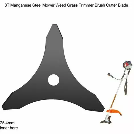 LLOVE Lame De Débroussailleuse à Trois Dents One-For-All Pour Machines Stihl, Husqvarna, Mitox, Echo, Kawasaki Et Autres 4 LLOVE Lame De Débroussailleuse à Trois Dents One-For-All Pour Machines Stihl, Husqvarna, Mitox, Echo, Kawasaki Et Autres – Image 2