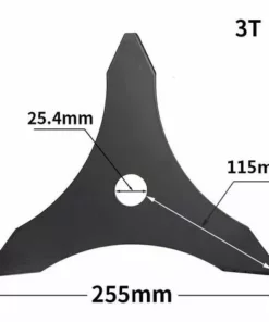 ECHOO Lame De Débroussailleuse à Trois Dents One-For-All Pour Machines Stihl, Husqvarna, Mitox, Echo, Kawasaki Et Autres 9 ECHOO Lame De Débroussailleuse à Trois Dents One-For-All Pour Machines Stihl, Husqvarna, Mitox, Echo, Kawasaki Et Autres -Débroussailleuse Soldes Magasin 67933484 3