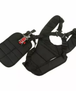Jardin Piscine Harnais à Double Bandoulière Pour Débroussailleuse Tondeuse, Débroussailleuse Tondeuse Husqvarna Echo, Noir LangRay