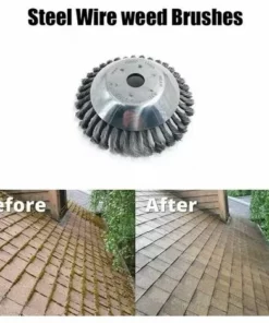 Jardin Piscine Brosse De Débroussailleuse à Gazon, 6 Pouce Tête De Tondeuse à Fil Avec Roue En Fil D'acier Solide, Brosse à Désherber Ronde En Métal LangRay 10 Jardin Piscine Brosse De Débroussailleuse à Gazon, 6 Pouce Tête De Tondeuse à Fil Avec Roue En Fil D'acier Solide, Brosse à Désherber Ronde En Métal LangRay -Débroussailleuse Soldes Magasin 67960525 4