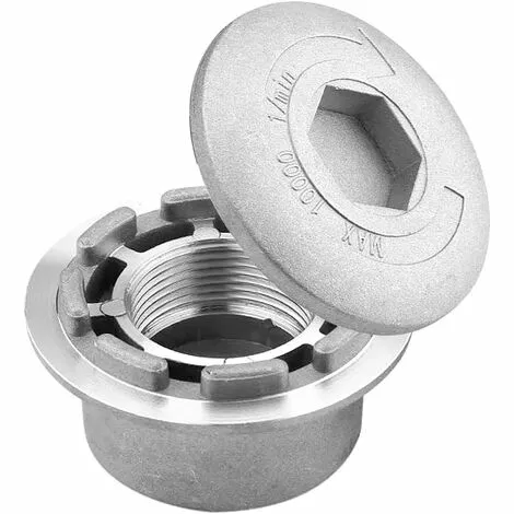 CESIèCLEFOU Tete Debroussailleuse Universelle, Tete Debroussailleuse 4 Fils, Aluminium Tete Fil Débroussailleuse Accessoire De Débroussailleuse Pour Tondeuse à Gazon, 72 X 44.5 Mm Lefou 5 CESIèCLEFOU Tete Debroussailleuse Universelle, Tete Debroussailleuse 4 Fils, Aluminium Tete Fil Débroussailleuse Accessoire De Débroussailleuse Pour Tondeuse à Gazon, 72 X 44.5 Mm Lefou – Image 3