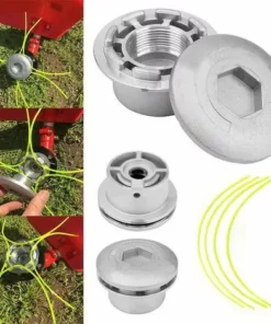 CESIèCLEFOU Tete Debroussailleuse Universelle, Tete Debroussailleuse 4 Fils, Aluminium Tete Fil Débroussailleuse Accessoire De Débroussailleuse Pour Tondeuse à Gazon, 72 X 44.5 Mm Lefou 10 CESIèCLEFOU Tete Debroussailleuse Universelle, Tete Debroussailleuse 4 Fils, Aluminium Tete Fil Débroussailleuse Accessoire De Débroussailleuse Pour Tondeuse à Gazon, 72 X 44.5 Mm Lefou -Débroussailleuse Soldes Magasin 67993900 4