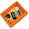 GRID COOL Filtre à Air + Filtres à Carburant + Bougie D'allumage Pour Stihl Fs120, Fs200 1 GRID COOL Filtre à Air + Filtres à Carburant + Bougie D'allumage Pour Stihl Fs120, Fs200 -Débroussailleuse Soldes Magasin 68074882 1