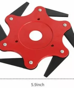 FLYME Tete De Coupe, 6 Dents, Outil De Mangeur D'Herbe -Débroussailleuse Soldes Magasin 68199917 4