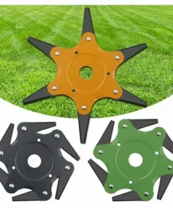 ECHOO Tete De Coupe, 6 Dents, Outil De Mangeur D'Herbe, Verte 11 ECHOO Tete De Coupe, 6 Dents, Outil De Mangeur D'Herbe, Verte -Débroussailleuse Soldes Magasin 68254506 5