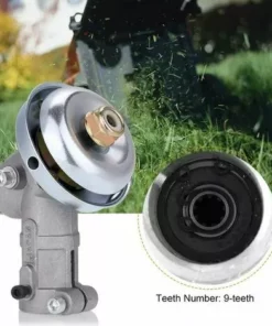 26 Tête De Travail 9 Dents Désherbeur Tête De Travail Boîte De Vitesses De Réduction Débroussailleuse Tondeuse HANBING -Débroussailleuse Soldes Magasin 68323460 3