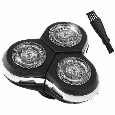 QERSTA Têtes De Rasoir RQ12 Compatibles Avec Phi-lips Norelco RQ11 RQ10 Sensotouch RQ1250 RQ1180 Arcitec 3D Rasoir électrique Pour Homme Avec Brosse De Nettoyage 3 QERSTA Têtes De Rasoir RQ12 Compatibles Avec Phi-lips Norelco RQ11 RQ10 Sensotouch RQ1250 RQ1180 Arcitec 3D Rasoir électrique Pour Homme Avec Brosse De Nettoyage