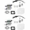 Cisea Accessoire Pour Débroussailleuse 2x Carburateur Avec Kit De Repower De Filtre à Air Compatible Avec Mantis 7222 à 2 Temps -Débroussailleuse Soldes Magasin 68584744 1