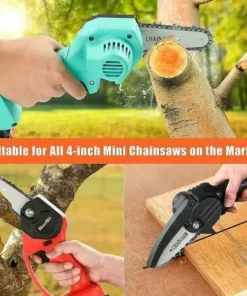 GRID COOL Accessoire Pour Débroussailleuse Chaîne De Scie à Guide Compatible Avec Une Batterie Portable électrique Sans Fil De 4 Pouces 8 GRID COOL Accessoire Pour Débroussailleuse Chaîne De Scie à Guide Compatible Avec Une Batterie Portable électrique Sans Fil De 4 Pouces -Débroussailleuse Soldes Magasin 68591317 3