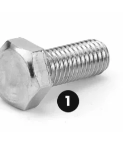 LEM SELECT Vis Hexagonale M 10X1,25 Gauche Pour Tête De Débroussailleuse