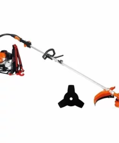 GT GARDEN Débroussailleuse à Dos Thermique, 52 Cm3, 3 CV